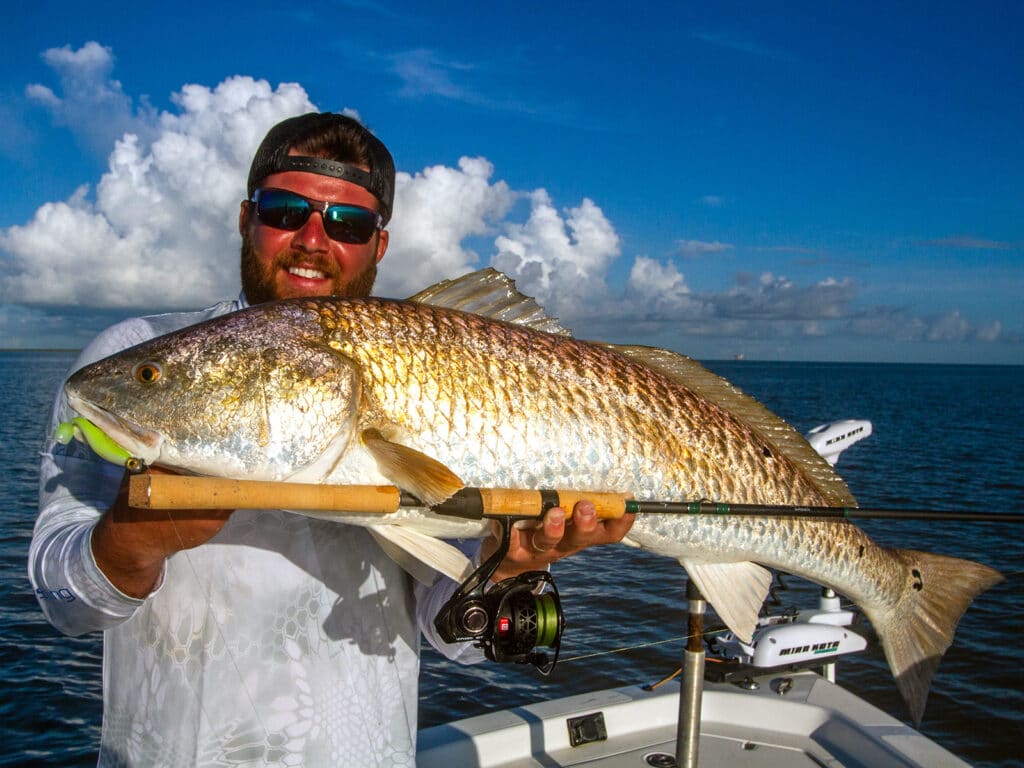 bull redfish light tackle