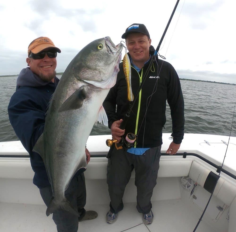 Popping for Bluefish on New York Flats