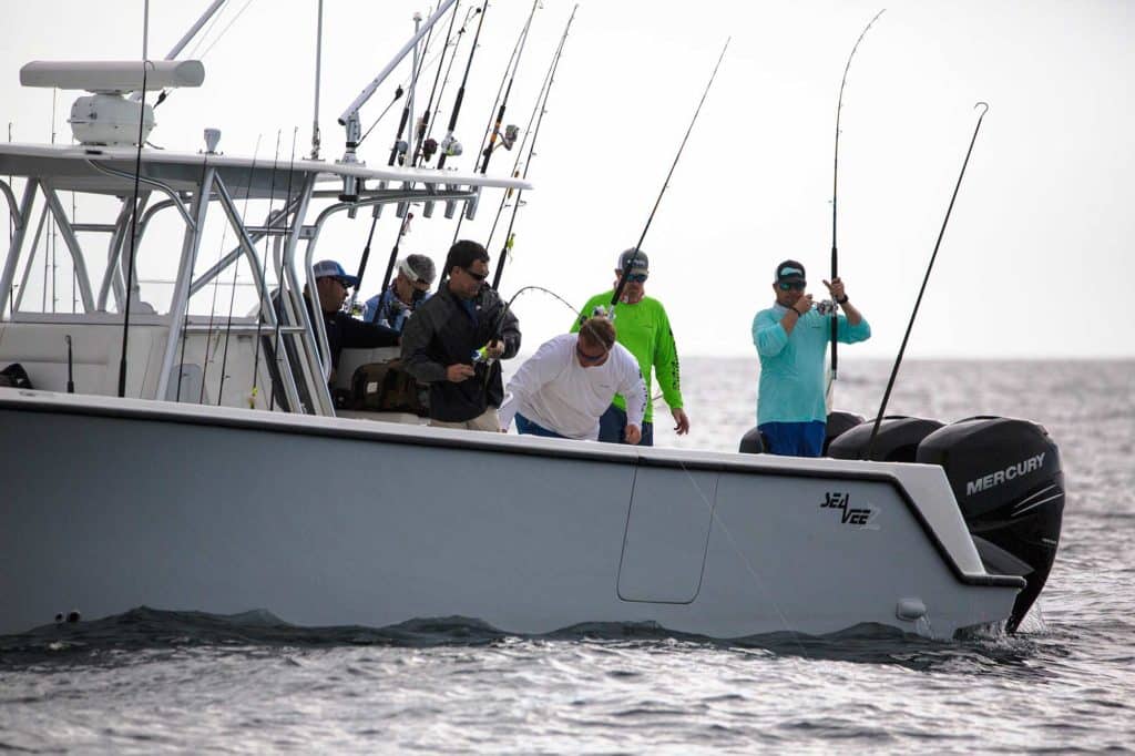 Catching Kingfish Off Cape Canaveral, Florida