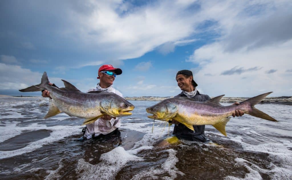 Fishing Gabon's Breathtaking Beaches - giant African threadfin