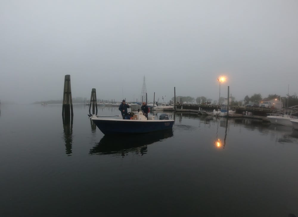 Popping for Bluefish on New York Flats