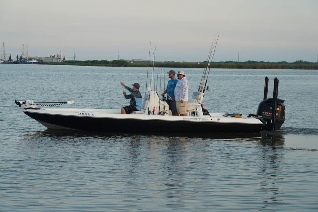 Launching near Buras