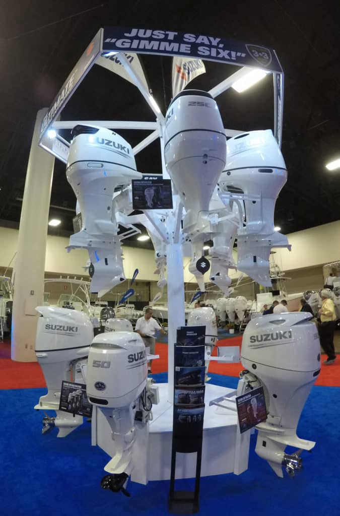 Outboard Engines at the 2016 Fort Lauderdale Boat Show