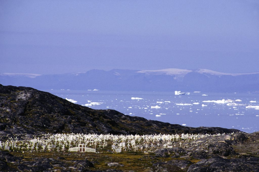Fraveyard near Illulisat, Greenland