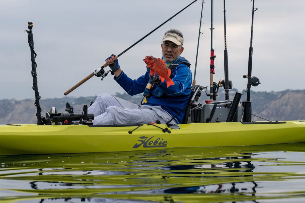 Kayak Fishing the Pacific from Hobie’s New Outback