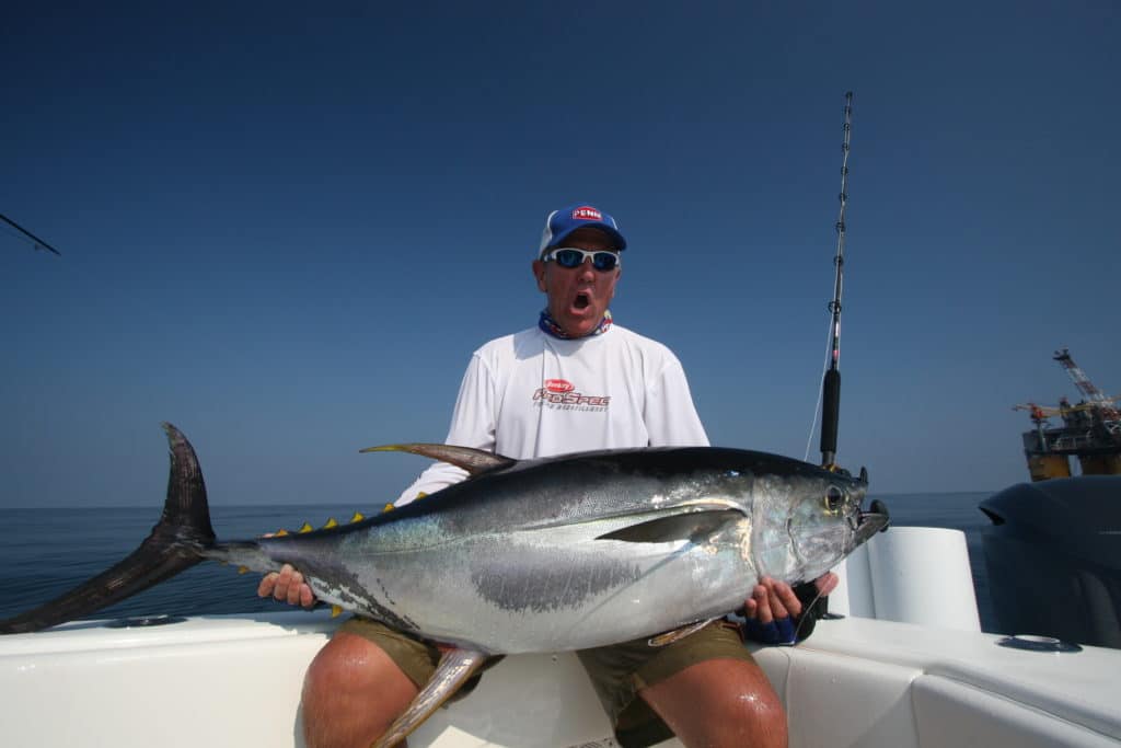 Best fishing vacation Venice, Louisiana, yellowfin tuna