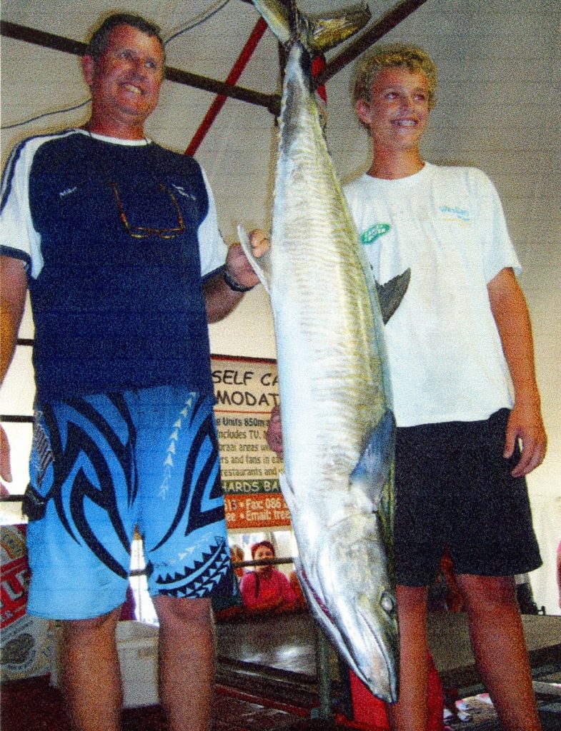 70-POUND, 1-OUNCE NARROWBARRED MACKEREL