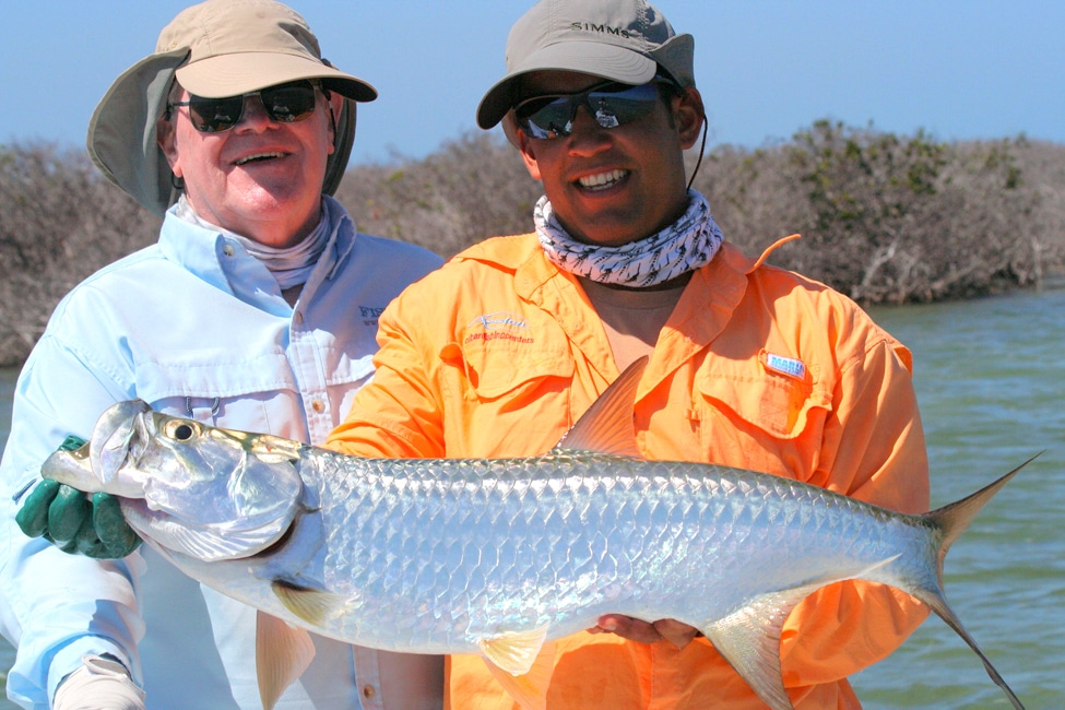 Best fishing vacation Cuba tarpon