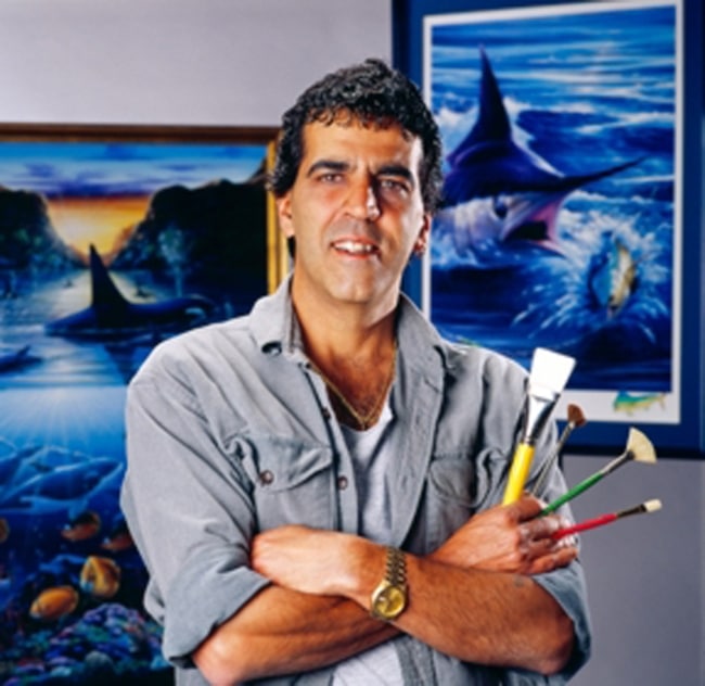 Dave Baroncelli fishing artist headshot