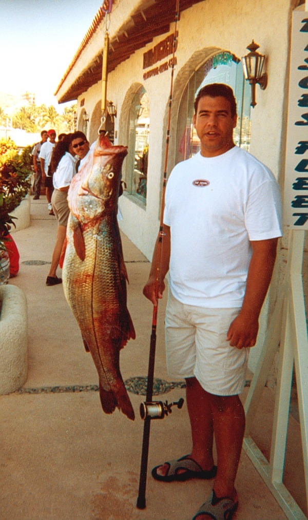 Pacific white snook fish IGFA world-record saltwater fishing