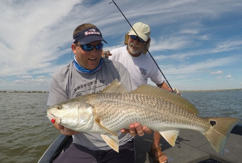 fishing for redfish