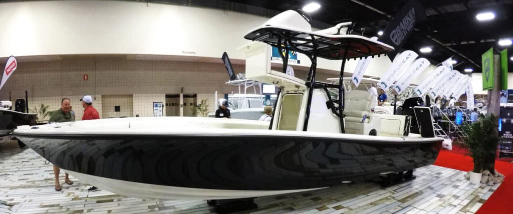 Bay boats at 2016 Fort Lauderdale Boat Show