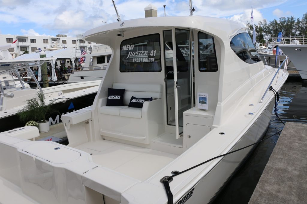 Ft. Lauderdale Boat Show - Jupiter 41 EX Sport Bridge
