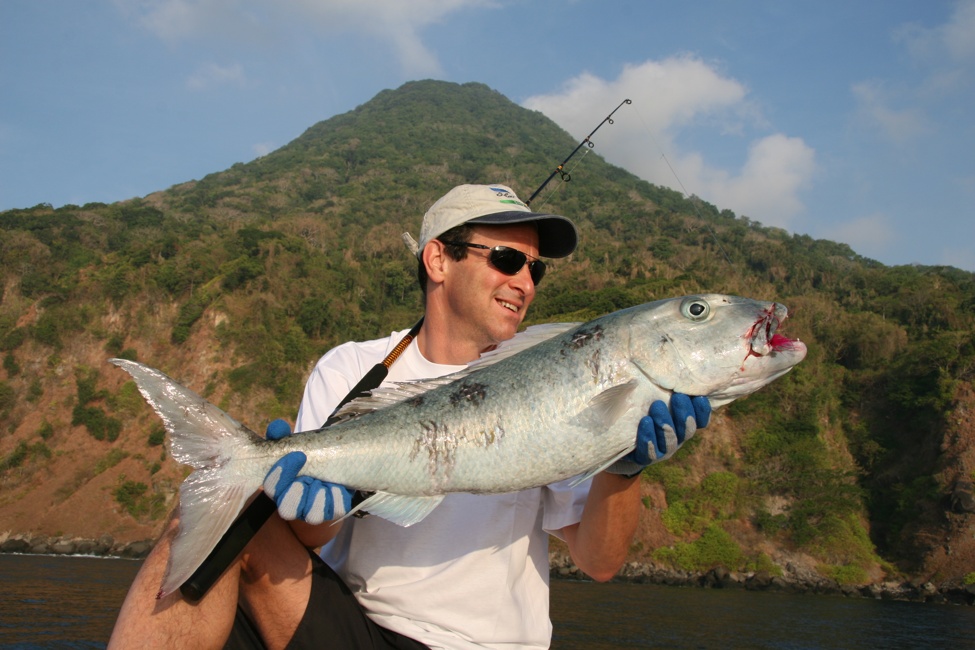 Best fishing vacation Andaman Islands green jobfish