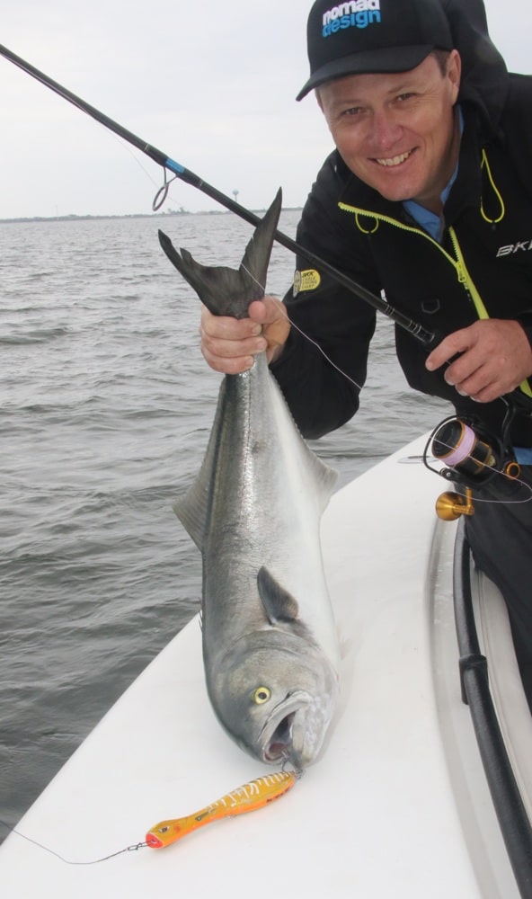 Popping for Bluefish on New York Flats