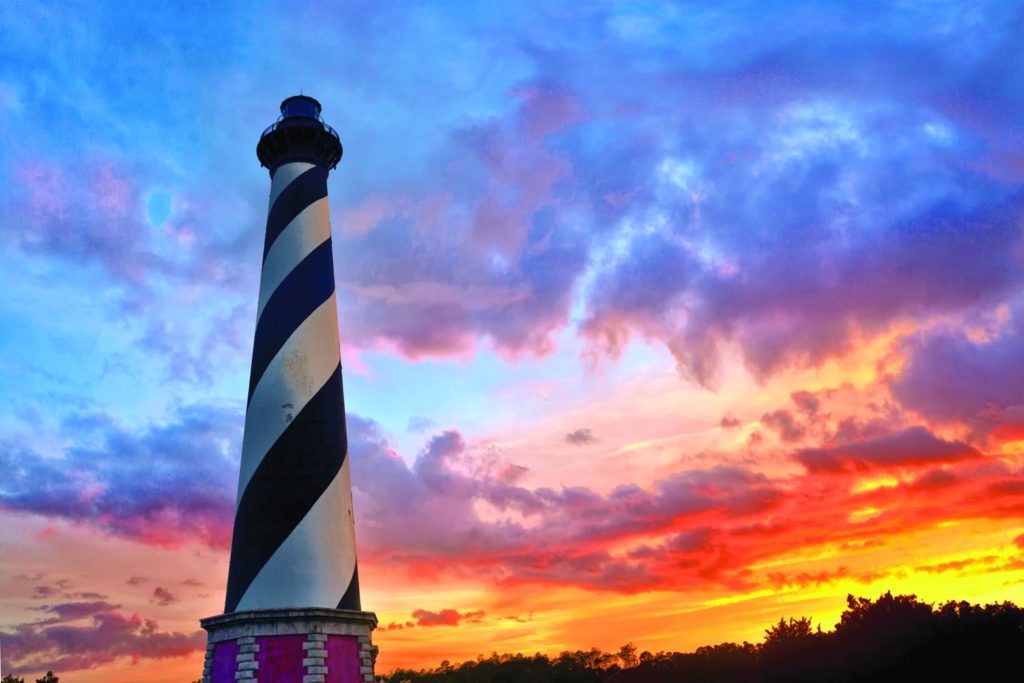 Fishing North Carolina's Outer Banks - Cape Hatteras Lighthouse