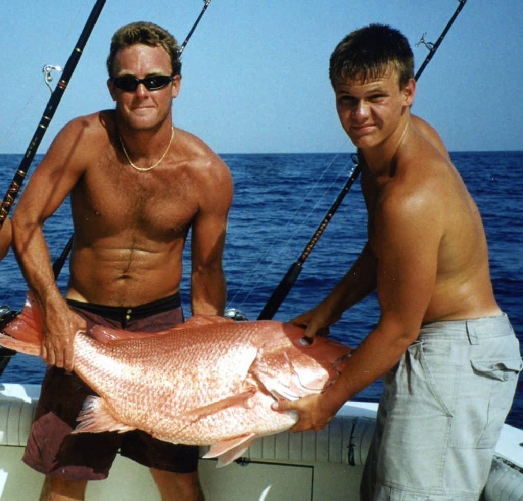 40-POUND RED SNAPPER