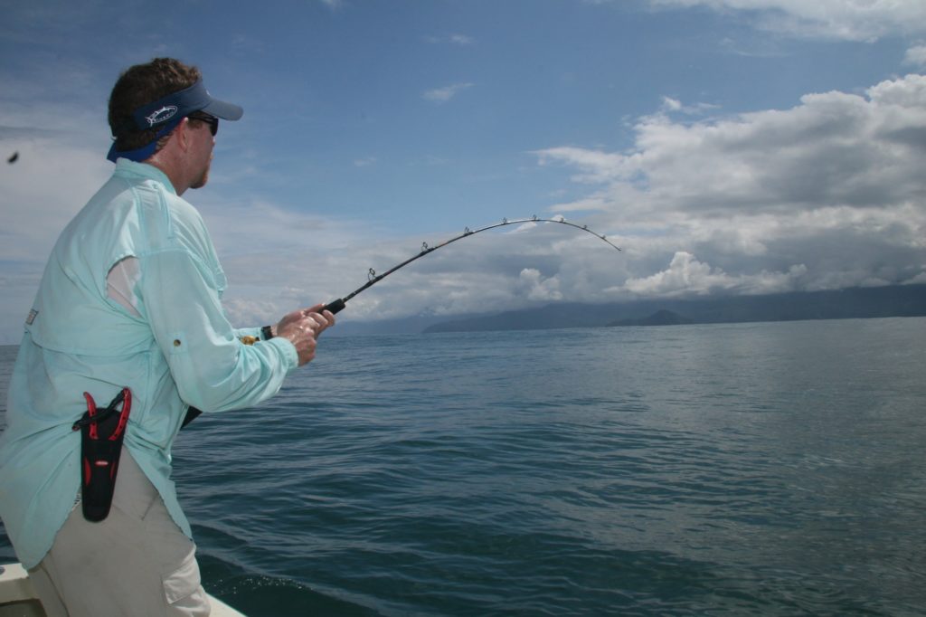 Angler fishing sea fishing Panama