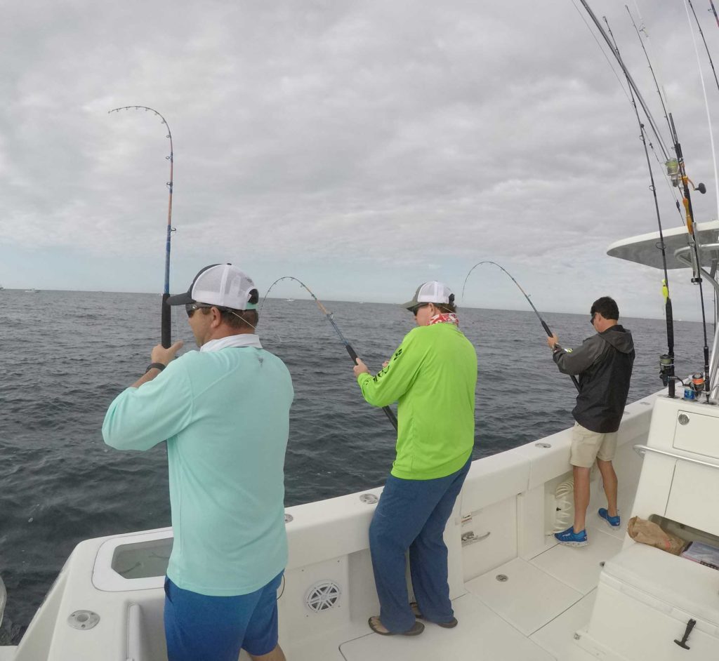 Catching Kingfish Off Cape Canaveral, Florida