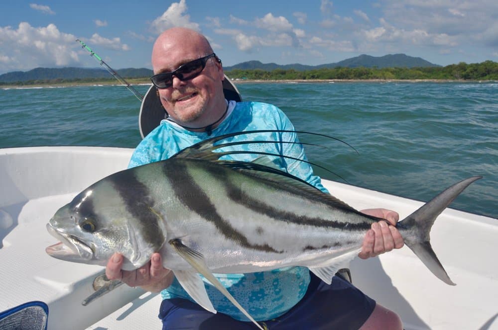 nice roosterfish costa rica samara