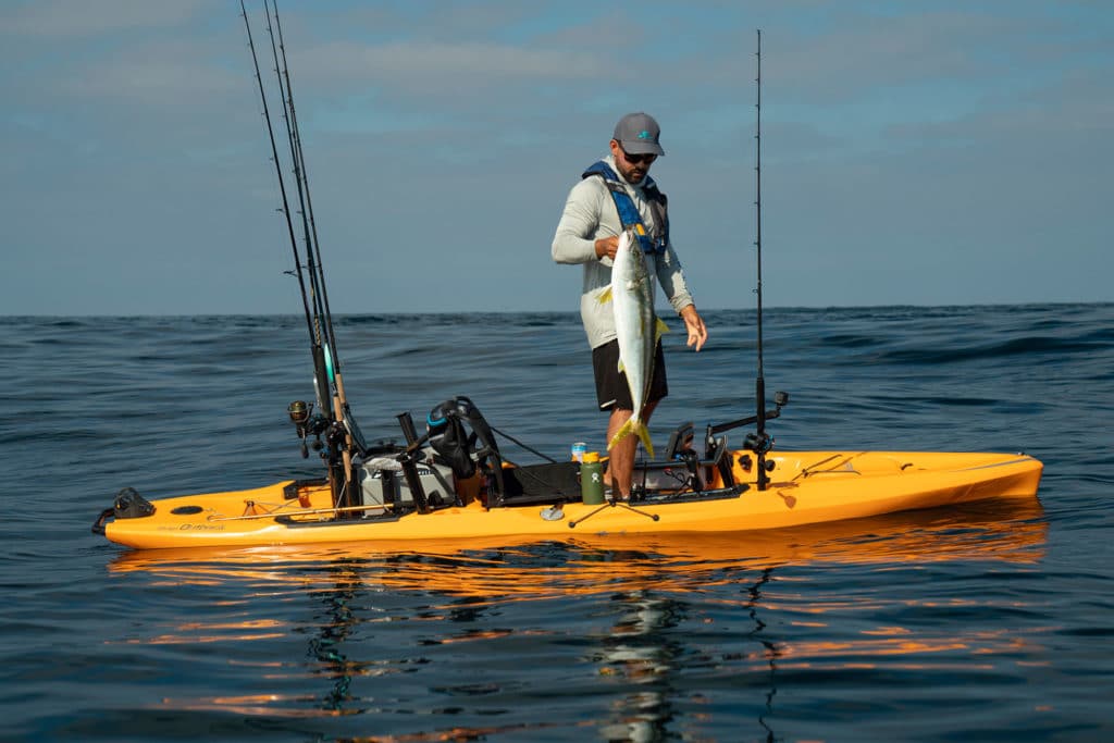 Kayak Fishing the Pacific from Hobie’s New Outback