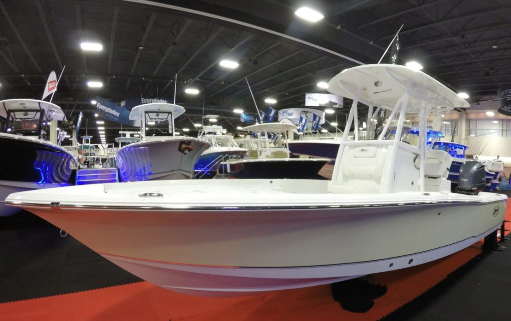 Bay boats at 2016 Fort Lauderdale Boat Show