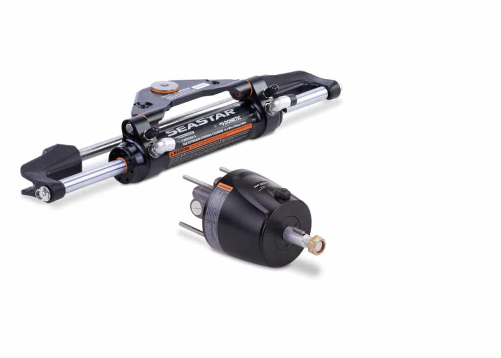 SeaStar hydraulic steering makes it easier to control a boat