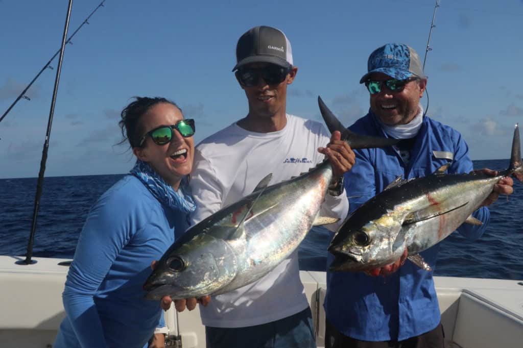 Two blackfin caught