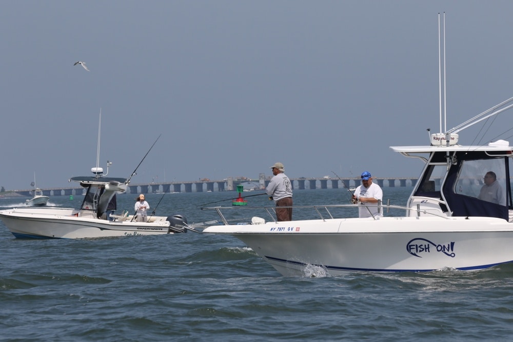 Popping for Bluefish on New York Flats