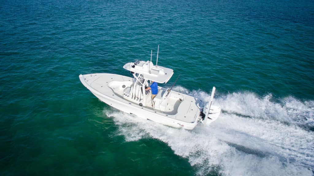 Sea Vee 270Z out fishing