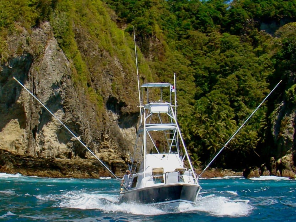 Coiba Adventure offshore fishing boat