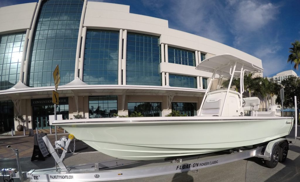 Bay boats at 2016 Fort Lauderdale Boat Show