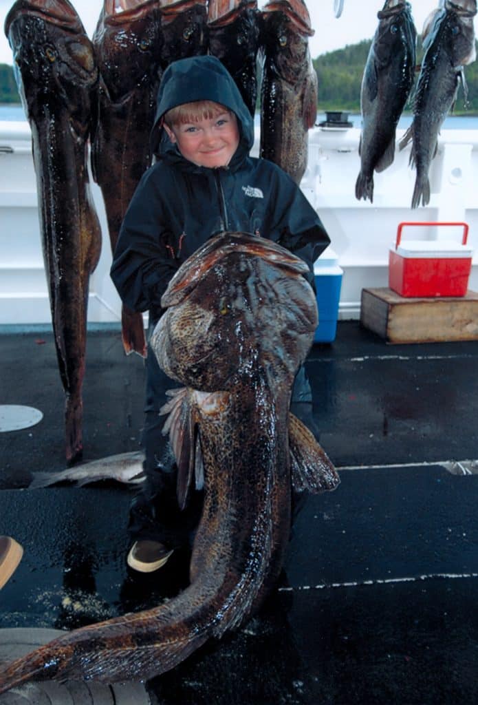 World-record small-fry catch - lingcod
