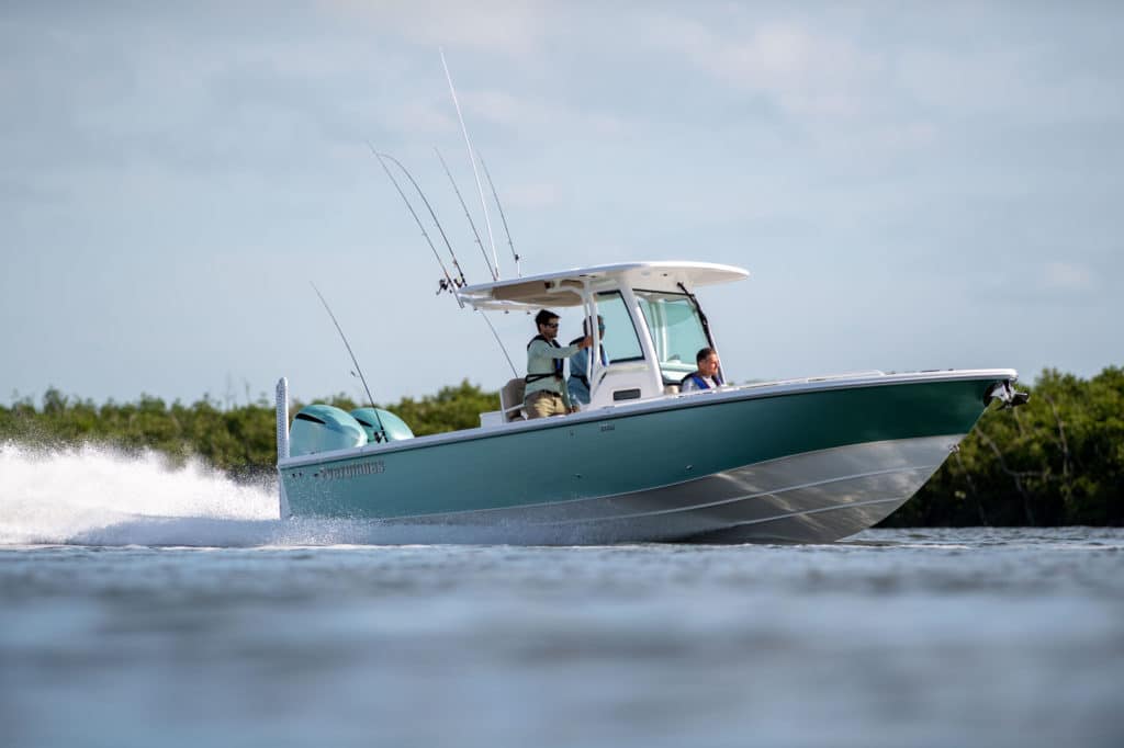 Everglades 273cc ready to fish