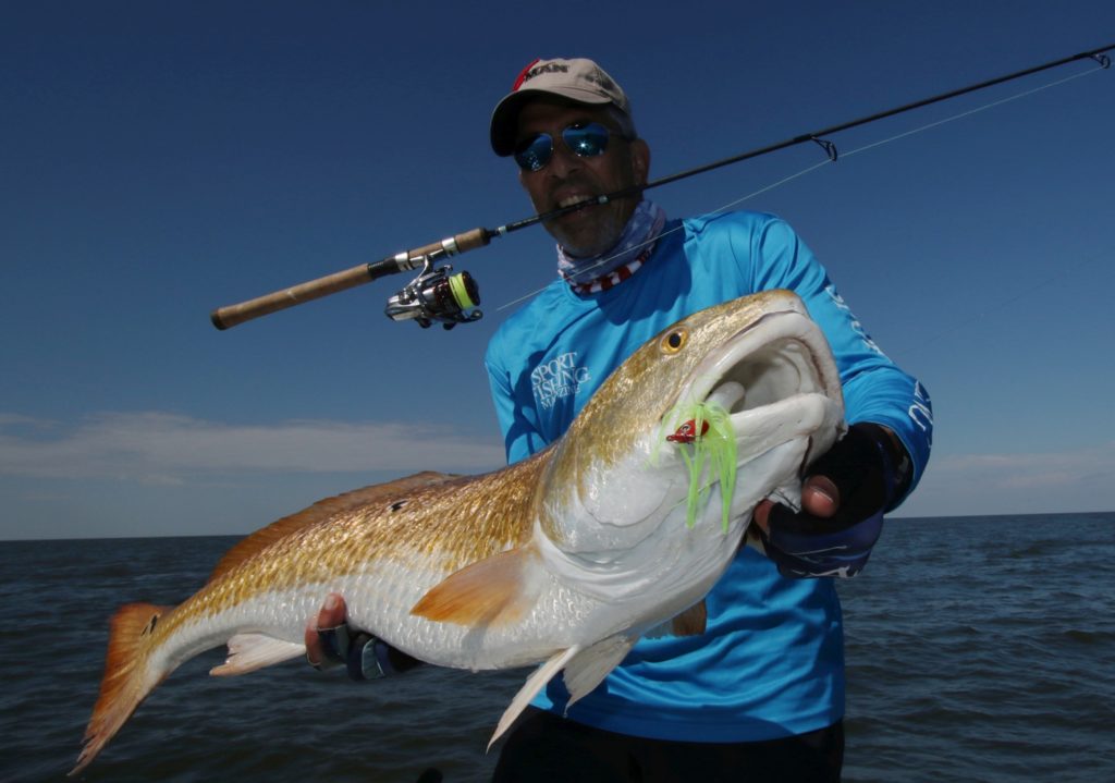 Louisiana redfish free for all — a bull red