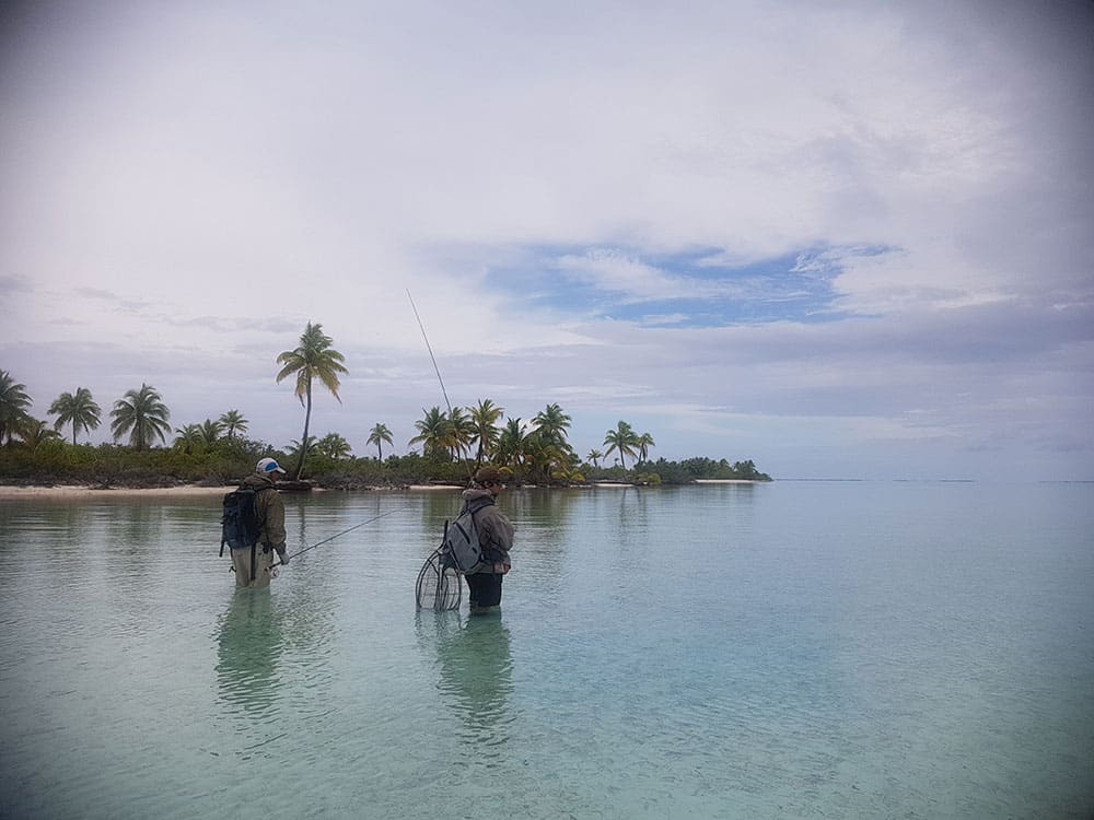 overcast wading flats anaa atoll