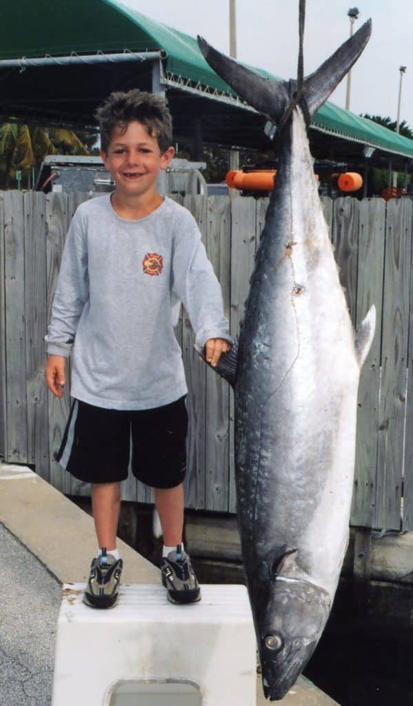 World-record small-fry catch - king mackerel