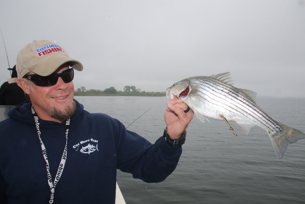 Popping for Bluefish on New York Flats