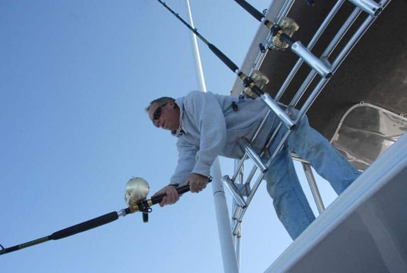 Busting up Blackfin out of Oregon Inlet