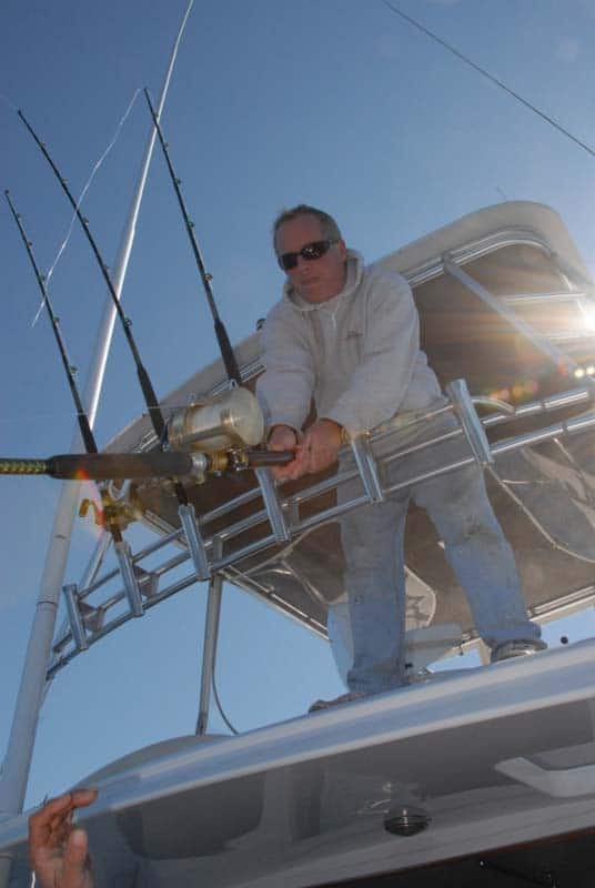 Busting up Blackfin out of Oregon Inlet