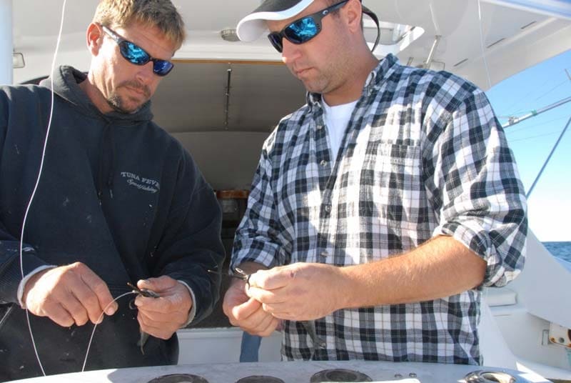 Busting up Blackfin out of Oregon Inlet