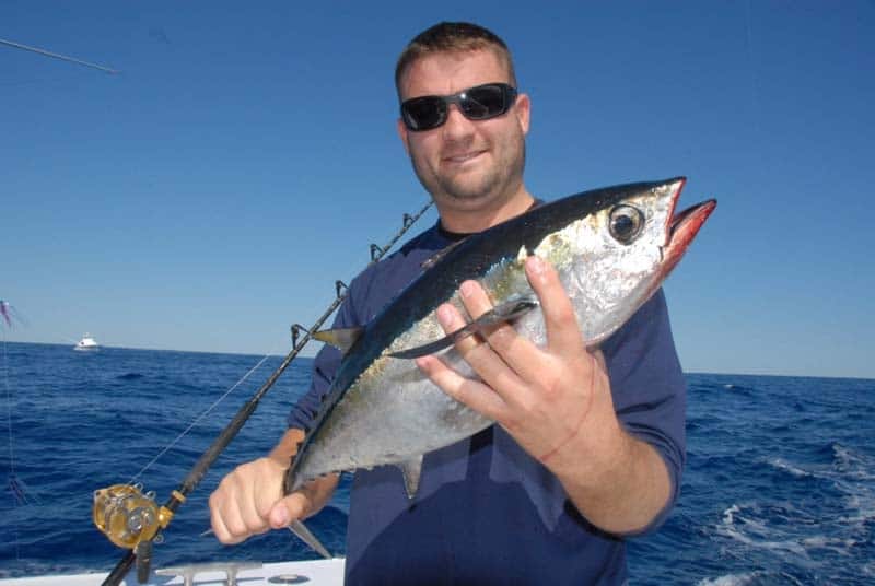 Busting up Blackfin out of Oregon Inlet