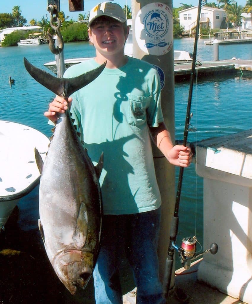 39-POUND BLACKFIN TUNA