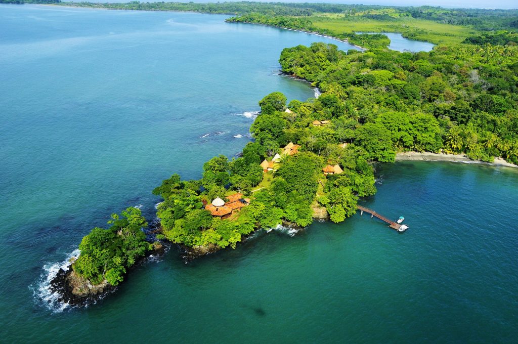 Cala Mia Boutique Resort Panama aerial