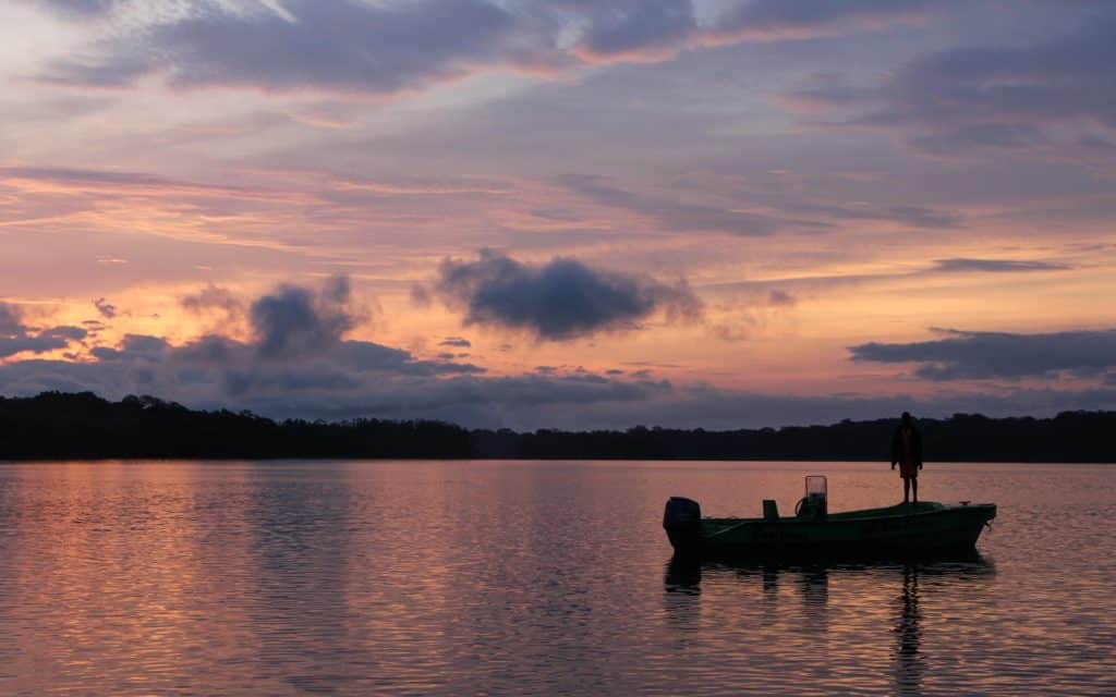 Fishing Gabon's Breathtaking Beaches - sunrise over Loango National Park