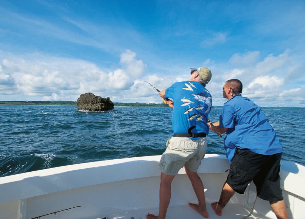 Fishermen fishing Panama