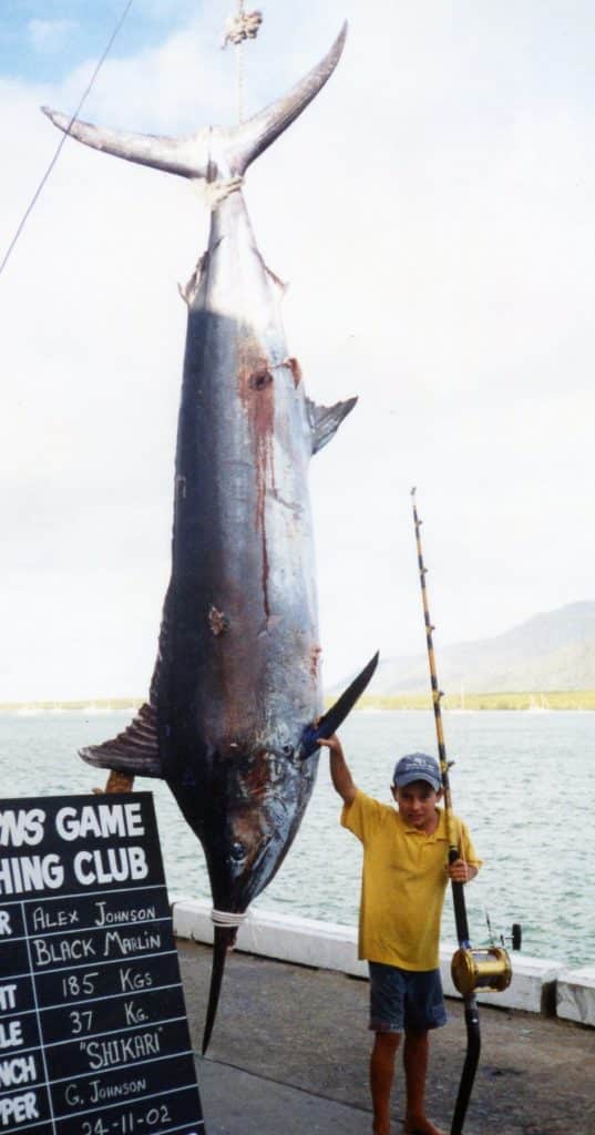 World-record small-fry catch - black marlin