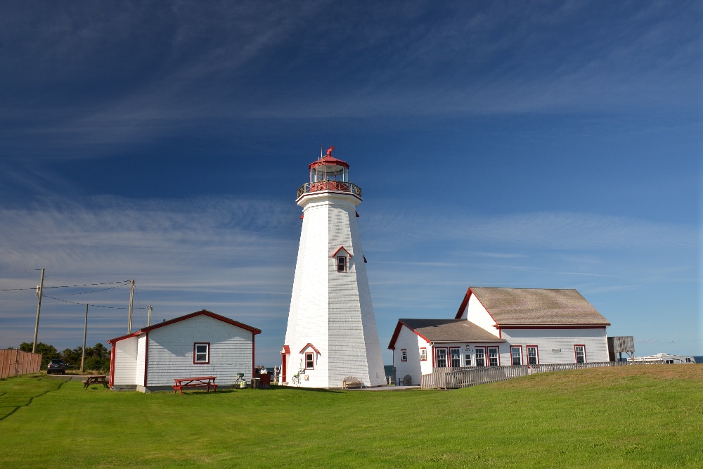 Bucolic Island PEI lighthouse