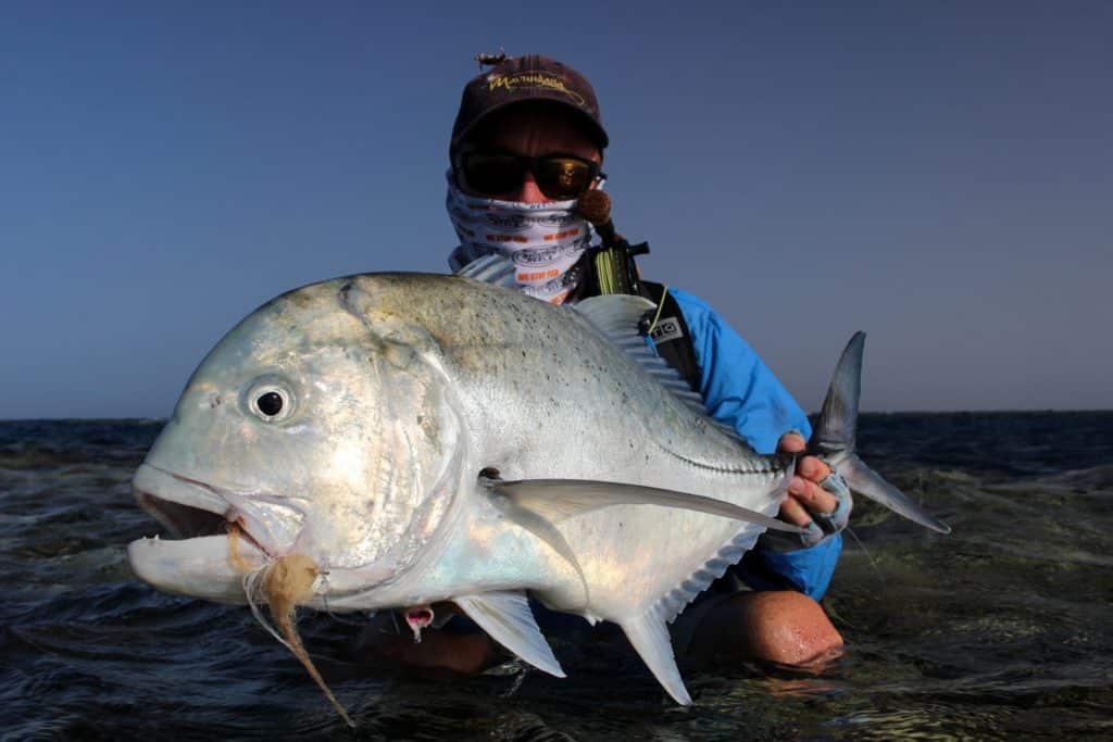 Fishing Africa's Red Sea off Sudan - Giant Trevally on Fly