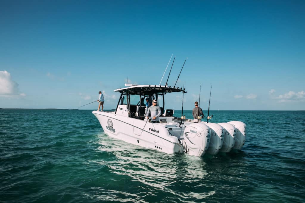 Quad outboards on the 402